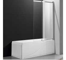 Шторка на ванну Cezares Slider 80 SLIDER-VF-11-80/150-C-Cr профиль Хром стекло прозрачное