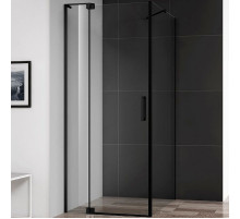 Душевой уголок Cezares Slider 110x90 SLIDER-AH-1-90-100/110-C-NERO профиль Черный матовый стекло прозрачное