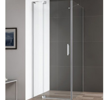 Душевой уголок Cezares Slider АН-1 100/110х80 профиль Хром стекло прозрачное