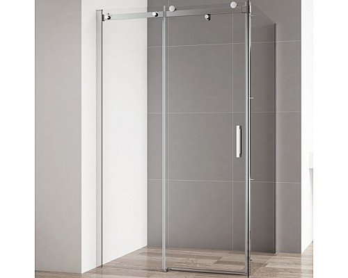 Приобрести Душевой уголок Cezares Stylus-Soft AH-1 150x80 профиль Хром стекло прозрачное в магазине сантехники Santeh-Crystal.ru