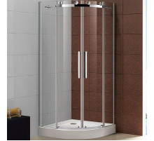 Душевой уголок Cezares Stylus-M 90x90 STYLUS-O-M-R-2-90-C-Cr профиль Хром стекло прозрачное