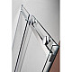 Приобрести Душевой душ Cezares Stylus-M AH-1 140x80 профиль Хром стекло прозрачное в магазине сантехники Santeh-Crystal.ru