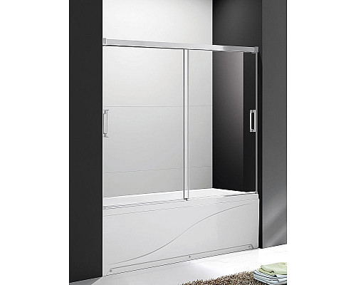 Santeh-Crystal.ru: Шторка на ванну Cezares Tandem Soft 170 TANDEM-SOFT-VF-2-170/145-C-Cr-IV профиль Хром стекло прозрачное Купить Шторка на ванну Cezares Tandem Soft 170 TANDEM-SOFT-VF-2-170/145-C-Cr-IV профиль Хром стекло прозрачное в магазине сантехники Santeh-Crystal.ru