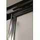 Купить Шторка на ванну Cezares Tandem Soft 170 TANDEM-SOFT-VF-2-170/145-P-Cr профиль Хром стекло рифленое в магазине сантехники Santeh-Crystal.ru