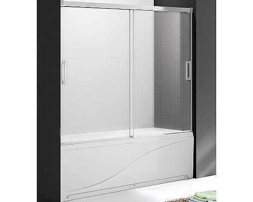 Santeh-Crystal.ru: Шторка на ванну Cezares Tandem Soft 180 TANDEM-SOFT-VF-2-180/145-P-Cr профиль Хром стекло рифленое Купить Шторка на ванну Cezares Tandem Soft 180 TANDEM-SOFT-VF-2-180/145-P-Cr профиль Хром стекло рифленое в магазине сантехники Santeh-Crystal.ru