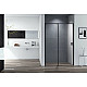 Приобрести Душевая дверь Cezares Urban 100 URBAN-B-12-100-C-NERO профиль Черный матовый стекло прозрачное в магазине сантехники Santeh-Crystal.ru