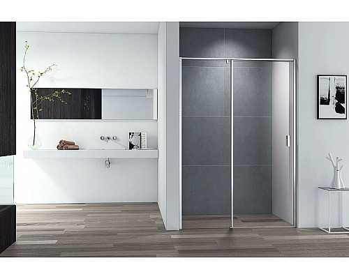 Santeh-Crystal.ru: Душевая дверь Cezares Urban 140 URBAN-B-12-140-C-CR профиль Хром стекло прозрачное Приобрести Душевая дверь Cezares Urban 140 URBAN-B-12-140-C-CR профиль Хром стекло прозрачное в магазине сантехники Santeh-Crystal.ru