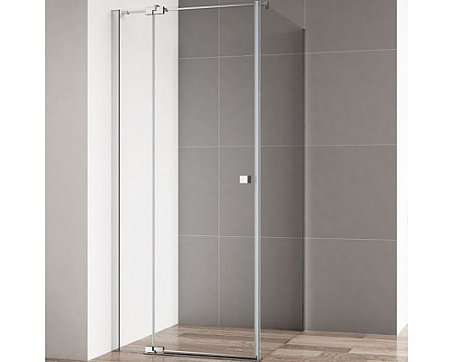 Заказать Душевой уголок Cezares Valvola АH-1 80x100 профиль Хром стекло прозрачное в магазине сантехники Santeh-Crystal.ru