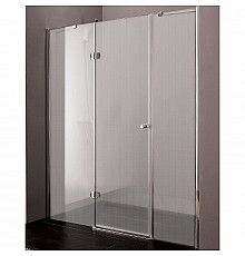 Душевая дверь Cezares Verona 150 L VERONA-W-B-13-30+60/60-P-Cr-L профиль Хром стекло рифленое