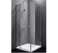 Душевой уголок Cezares Verona A-1 100x100 VERONA-W-A-1-100-P-Cr-L профиль Хром стекло рифленое