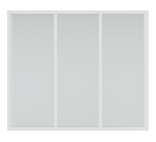 Шторка на ванну Creto Avalon 6.0 160 SH00069 профиль Белый стекло прозрачное