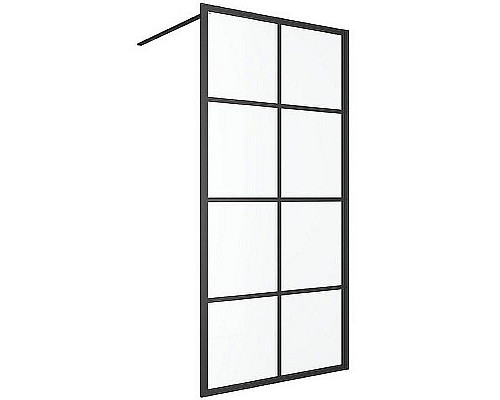 Santeh-Crystal.ru: Душевая перегородка Excellent Fabrika 100x200 KAEX.4006.1000.LP профиль Черный стекло прозрачное Купить Душевая перегородка Excellent Fabrika 100x200 KAEX.4006.1000.LP профиль Черный стекло прозрачное в магазине сантехники Santeh-Crystal.ru