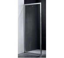 Боковая стенка Gemy Victoria 80х190 профиль Хром стекло прозрачное