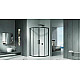 Заказать Душевой уголок Good Door Cofe R-80-C-B 80x80 КФ00001 профиль Черный стекло прозрачное в магазине сантехники Santeh-Crystal.ru