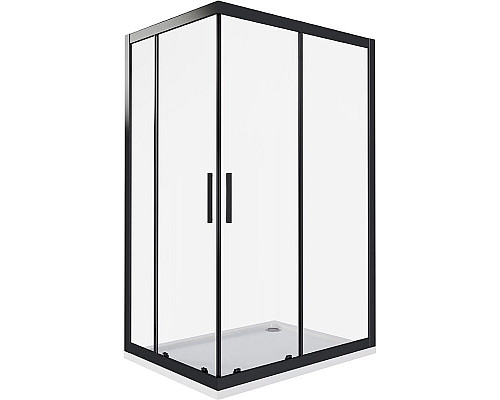 Santeh-Crystal.ru: Душевой уголок Good Door Cofe CR-120-80-C-B 120x80 КФ00008 профиль Черный стекло прозрачное Купить Душевой уголок Good Door Cofe CR-120-80-C-B 120x80 КФ00008 профиль Черный стекло прозрачное в магазине сантехники Santeh-Crystal.ru