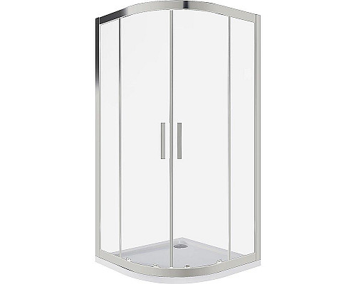 Santeh-Crystal.ru: Душевой уголок Good Door Cofe R-100-C-CH 100x100 КФ00023 профиль Хром стекло прозрачное Купить Душевой уголок Good Door Cofe R-100-C-CH 100x100 КФ00023 профиль Хром стекло прозрачное в магазине сантехники Santeh-Crystal.ru