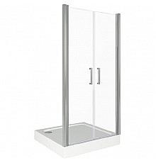 Душевая дверь в нишу Good Door Fantasy SD-80-C-CH 80 профиль Хром стекло прозрачное