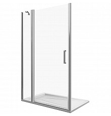 Душевая дверь Good Door Fantasy 130 WTW-130-C-CH ФА00027 профиль Хром стекло прозрачное