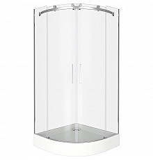 Душевой уголок Good Door Galaxy R-TD-100-C-CH 100x100 профиль Хром стекло прозрачное