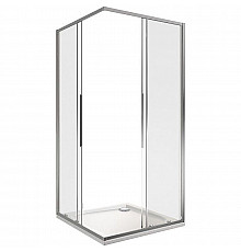 Душевой уголок Good Door Idea CR-100-C-CH 100х100 профиль Хром стекло прозрачное