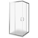 Душевой уголок Good Door Infinity CR-80-G-CH 80х80 профиль Хром стекло Грейп