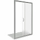 Купить Душевая дверь Good Door Infinity WTW-110-G-CH 110 профиль Хром стекло Грейп в магазине сантехники Santeh-Crystal.ru
