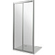 Заказать Душевая дверь Good Door Infinity SD-90-G-CH 90 профиль Хром стекло Грейп в магазине сантехники Santeh-Crystal.ru