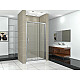 Купить Душевая дверь Good Door Infinity WTW-110-C-CH 110 профиль Хром стекло прозрачное в магазине сантехники Santeh-Crystal.ru