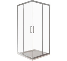 Душевой уголок Good Door Latte CR-90-C-WE 90x90 профиль Белый стекло прозрачное