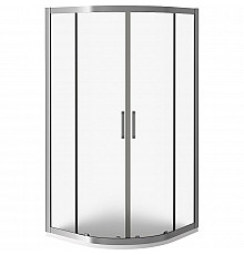 Душевой уголок Good Door Latte R-90-G-WE 90x90 профиль Белый стекло Grape