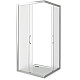Заказать Душевой уголок Good Door Neo CR-100-C-CH 100х100 профиль Хром стекло прозрачное в магазине сантехники Santeh-Crystal.ru