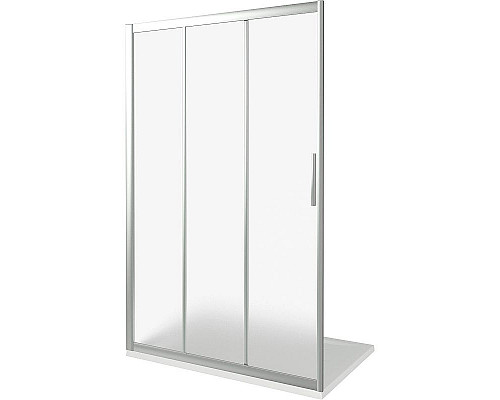 Приобрести Душевая дверь Good Door Orion WTW-110-G-CH 110 профиль Хром стекло Grape в магазине сантехники Santeh-Crystal.ru