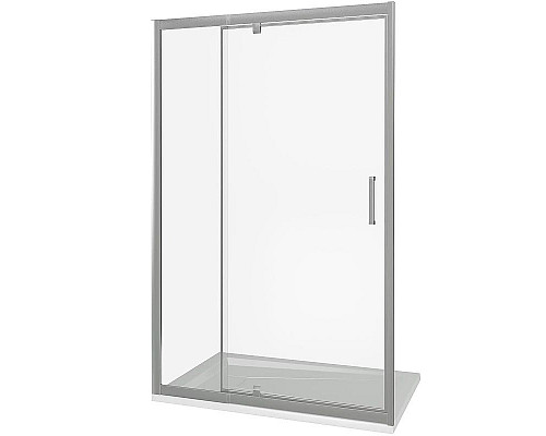 Заказать Душевая дверь Good Door Orion WTW-PD-120-С-СH 120 профиль Хром стекло прозрачное в магазине сантехники Santeh-Crystal.ru