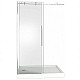 Купить Душевая дверь в нишу Good Door Puerta WTW-110-C-CH 110 профиль Хром стекло прозрачное в магазине сантехники Santeh-Crystal.ru