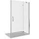 Купить Душевая дверь Good Door Saturn WTW-120-C-CH-R 120 профиль Хром стекло прозрачное в магазине сантехники Santeh-Crystal.ru