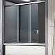 Заказать Шторка на ванну Good Door Screen WTW-130-C-CH 130 профиль Хром стекло прозрачное в магазине сантехники Santeh-Crystal.ru