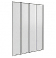 Шторка на ванну Good Door Screen GR4-100-C-CH 100 профиль Хром стекло прозрачное