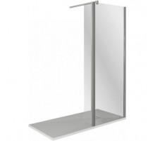 Душевая перегородка Good Door Walk In SP2-80-C-CH 80x28 профиль Хром стекло прозрачное