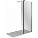 Купить Душевая перегородка Good Door Walk In SP2-80-C-CH 80x28 профиль Хром стекло прозрачное в магазине сантехники Santeh-Crystal.ru