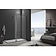 Купить Душевая перегородка Good Door Walk In SP2-80-C-CH 80x28 профиль Хром стекло прозрачное в магазине сантехники Santeh-Crystal.ru