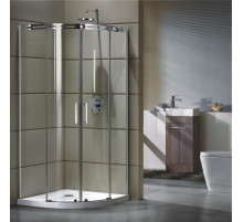 Душевой уголок Grossman GR-4090 190x90 профиль Хром стекло прозрачное