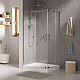 Заказать Душевой уголок Grossman Cosmo 110x90 L GR-1110L профиль Хром стекло прозрачное в магазине сантехники Santeh-Crystal.ru