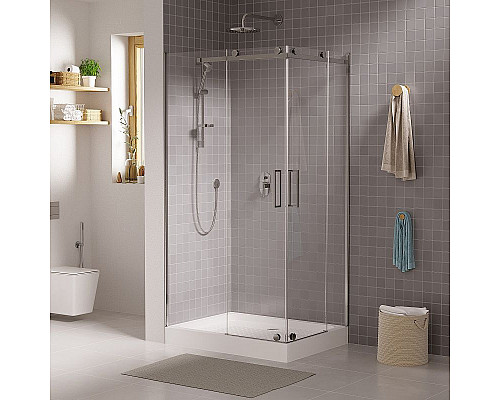 Santeh-Crystal.ru: Душевой уголок Grossman Cosmo 120х90 L GR-1120L профиль Хром стекло прозрачное Заказать Душевой уголок Grossman Cosmo 120х90 L GR-1120L профиль Хром стекло прозрачное в магазине сантехники Santeh-Crystal.ru