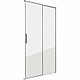 Купить Душевая дверь Grossman Fly 110 GR-D110Fl1 профиль Хром стекло прозрачное в магазине сантехники Santeh-Crystal.ru