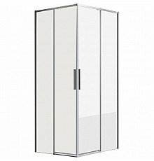 Душевой уголок Grossman Fly 90х90 GR-9090Fl профиль Хром стекло прозрачное