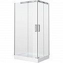 Душевой уголок Grossman Galaxy 120x80 L GR-3120L профиль Хром стекло прозрачное Душевой уголок Grossman Galaxy 120x80 L GR-3120L профиль Хром стекло прозрачное