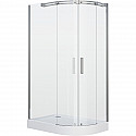 Душевой уголок Grossman Galaxy 110x80 L GR-4110L профиль Хром стекло прозрачное Душевой уголок Grossman Galaxy 110x80 L GR-4110L профиль Хром стекло прозрачное