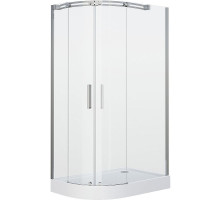 Душевой уголок Grossman Galaxy 120x90 R GR-4121R профиль Хром стекло прозрачное
