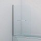 Купить Шторка на ванну Iddis Ray 90х140 RAY6CS9i90 профиль Хром стекло прозрачное в магазине сантехники Santeh-Crystal.ru