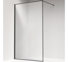 Душевая перегородка Iddis Slide 110 SLI8GS1i23 профиль Графит стекло прозрачное